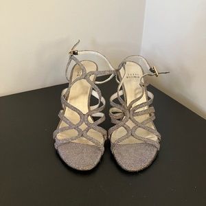 Metallic Heeled Sandals